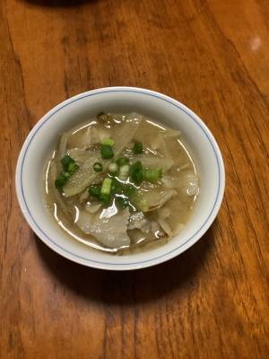 ごぼうたっぷり豚汁