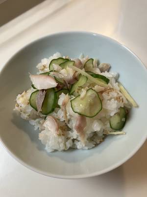 干物の混ぜご飯