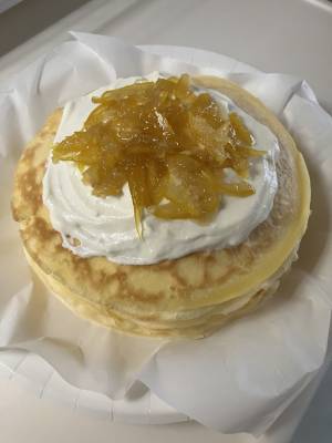 ゆずのミルクレープ