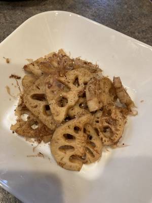 厚切りれんこんのきんぴら