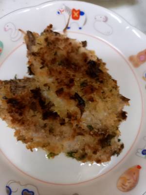 いわしの香草パン粉焼き
