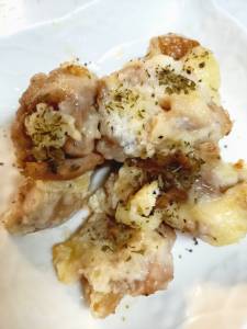 鶏むね肉のマヨチーズ焼き