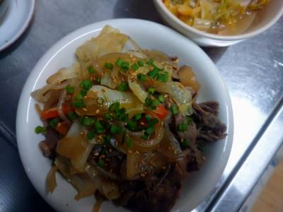 バランスアップ牛丼