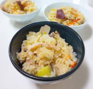 しょうがたっぷりピラフ