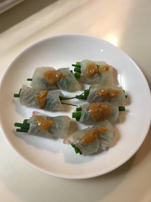 鯛のねぎ巻き