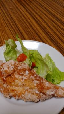 ささ身の竜田揚げ