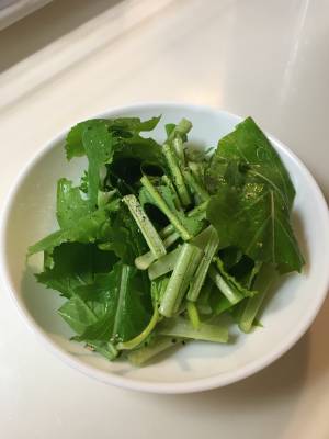 かぶとアンチョビのサラダ