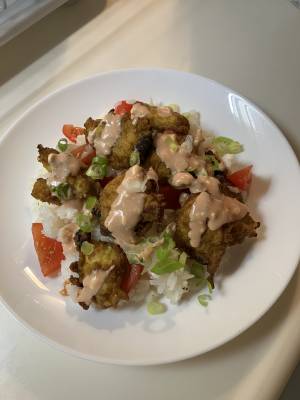 たこピラフ＆スパイシーたこから揚げ