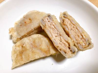 れんこんのはさみ揚げ