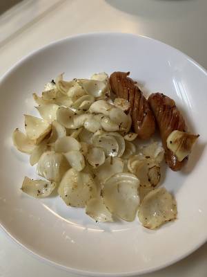 ゆり根のガーリック炒め