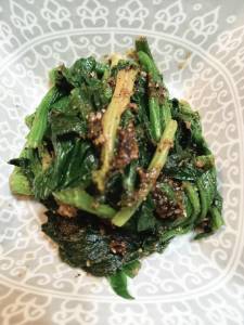 ほうれんそうのごまあえ