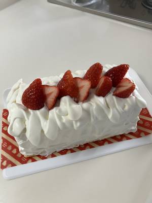 はじめてのクリスマスケーキ