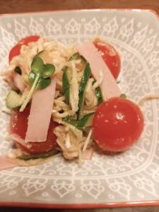 切り干し大根のサラダ