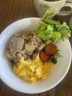 しょうがたっぷりピラフ