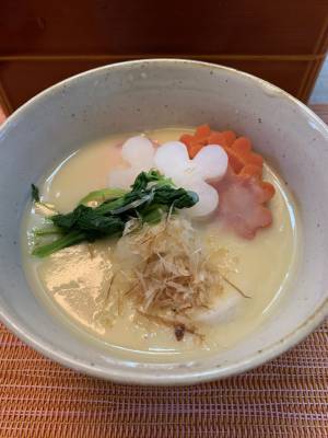 京風白みそ雑煮