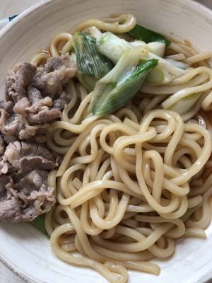 照り焼きうどん　