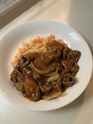 トマトハッシュドビーフ