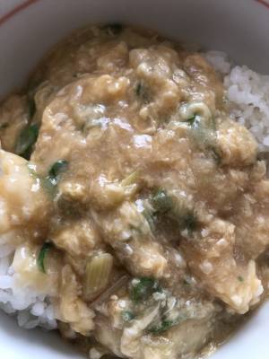 卵あんかけご飯