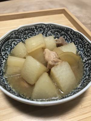 大根と鶏肉のみそ煮