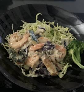 なすのえびマヨ