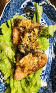 ぶりのねぎだれから揚げ