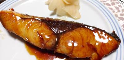 ぶりの照り焼き