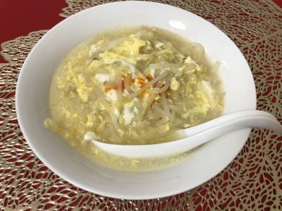 サンラータン風スープ