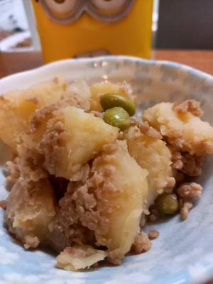 じゃがいものそぼろ煮