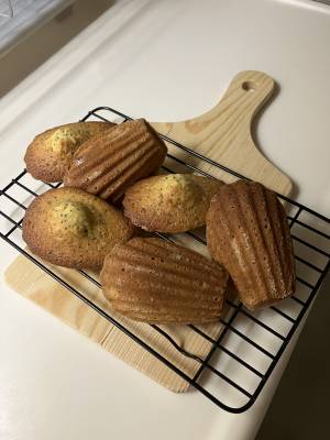 レモンポピーシードマドレーヌ