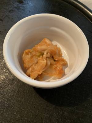 切り漬け白菜キムチ