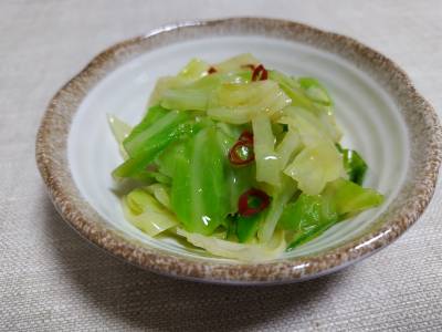 キャベツの南蛮酢