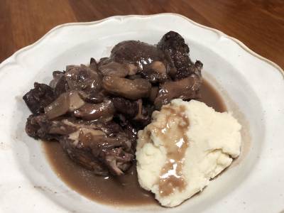 コック・オ・ヴァン（鶏の赤ワイン煮）