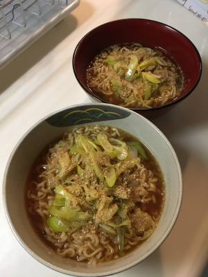 ねぎだけラーメン