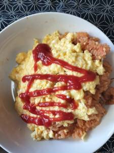 ふわとろ卵のオムライス