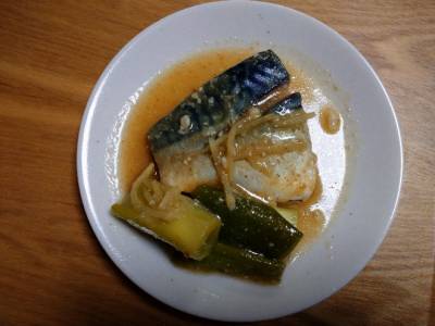 減塩さばのみそ煮