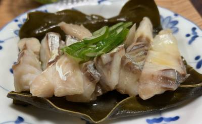 たらの昆布バター蒸し