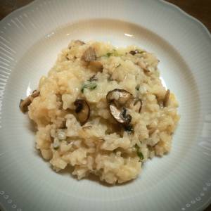 きのこのリゾット