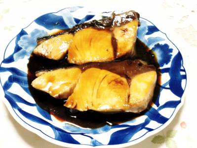 ぶりの照り焼き