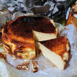 バスク風チーズケーキ