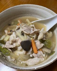 きのこスープ鍋