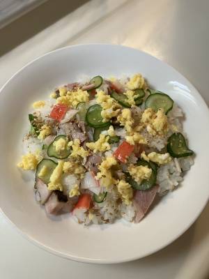 きゅうりの簡単混ぜずし