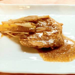 かじきとかぶのごまだれ煮