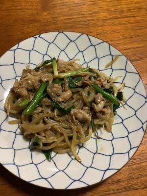 肉もやしのオイスター炒め