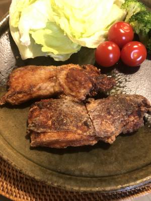 かぶりつきから揚げ