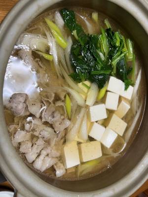 肉豆腐小鍋仕立て