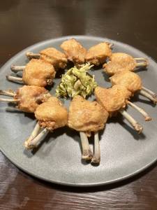 手羽先のカリカリ揚げ