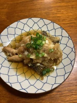 かれいのおろし煮