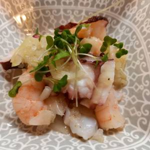 たことえびのたまねぎあえ