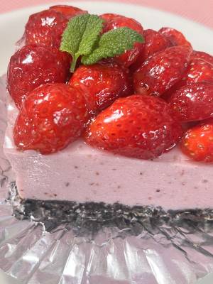 いちごのミルクゼリー