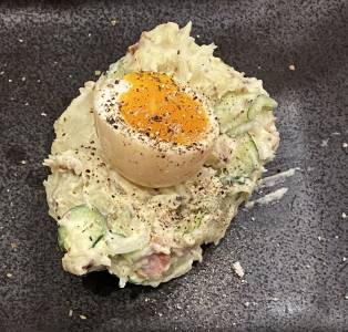 漬け玉ポテトサラダ